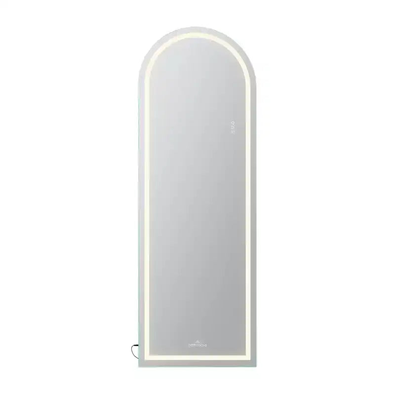 Miroir de courtoisie pleine longueur avec éclairage LED