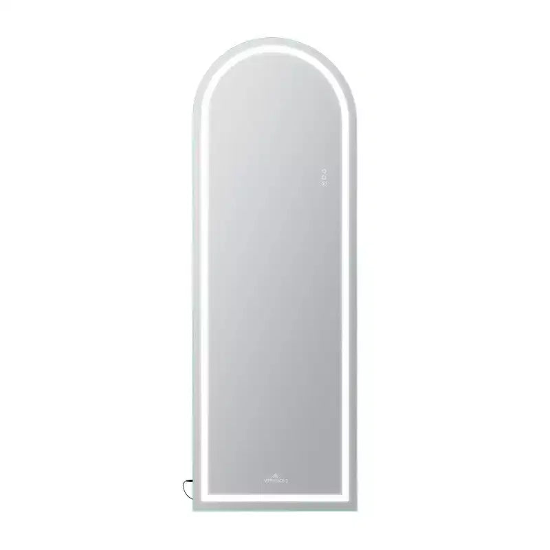 Miroir de courtoisie pleine longueur avec éclairage LED