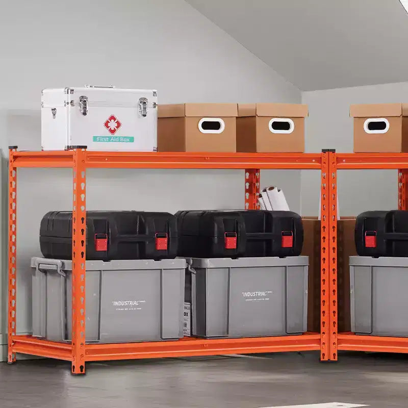 Étagères de rangement robustes pour garage à 4 niveaux, 2 400 lb - 20"P x 40"L x 60"H