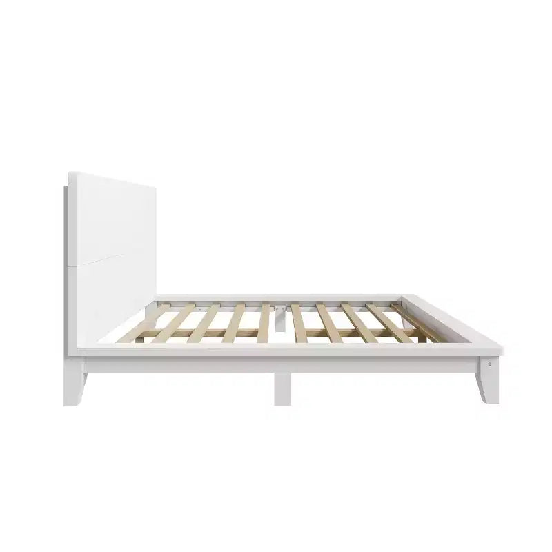 Lit plateforme moderne Queen Size avec tête de lit