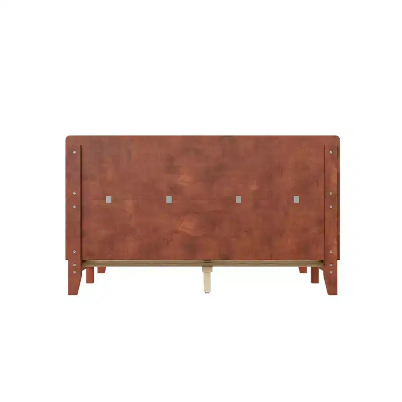 Lit plateforme moderne Queen Size avec tête de lit