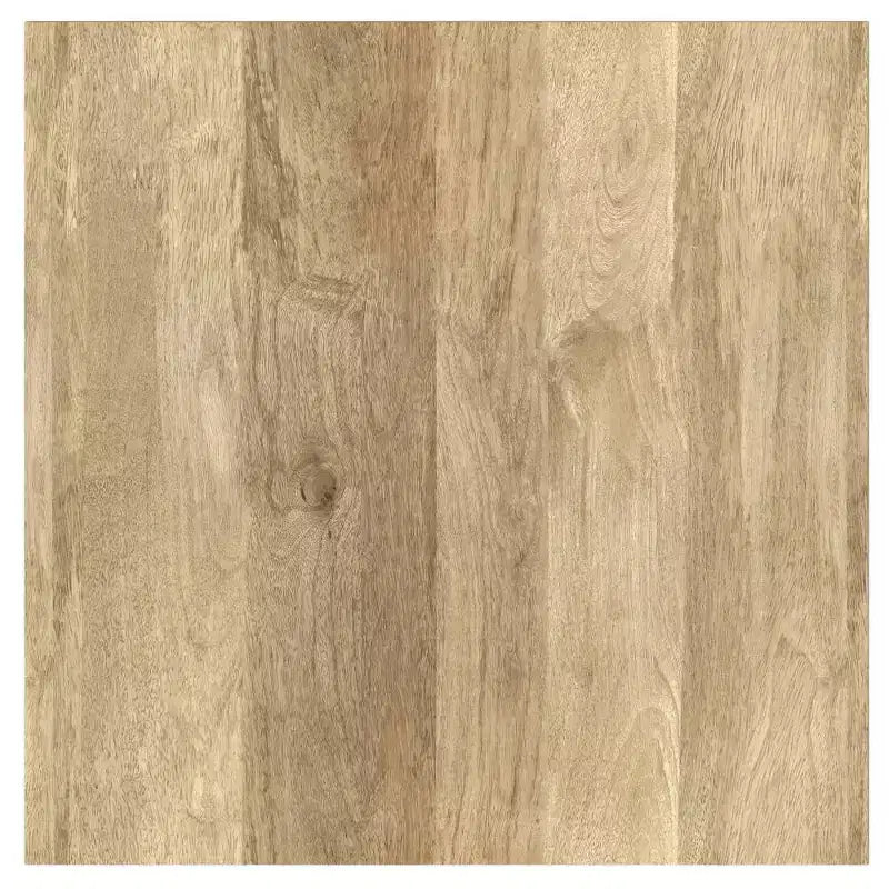 Table d'appoint en bois de manguier avec tiroir de rangement - Naturel | Design industriel