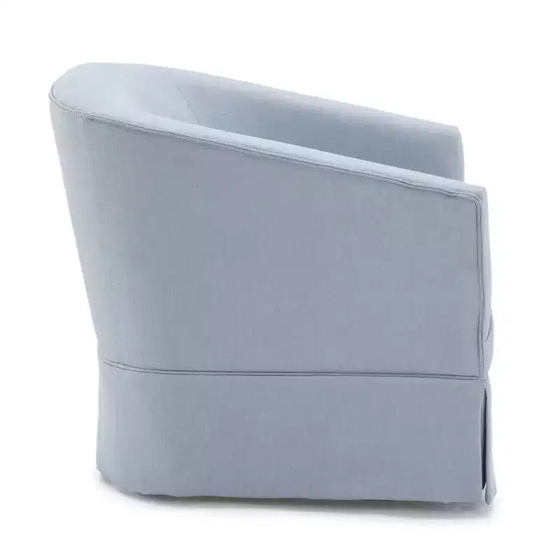 Fauteuil pivotant décoratif à jupe