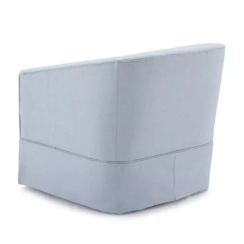 Fauteuil pivotant décoratif à jupe