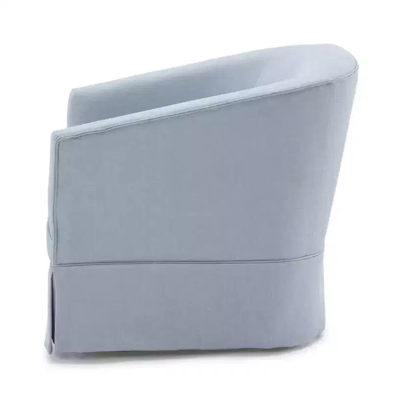 Fauteuil pivotant décoratif à jupe