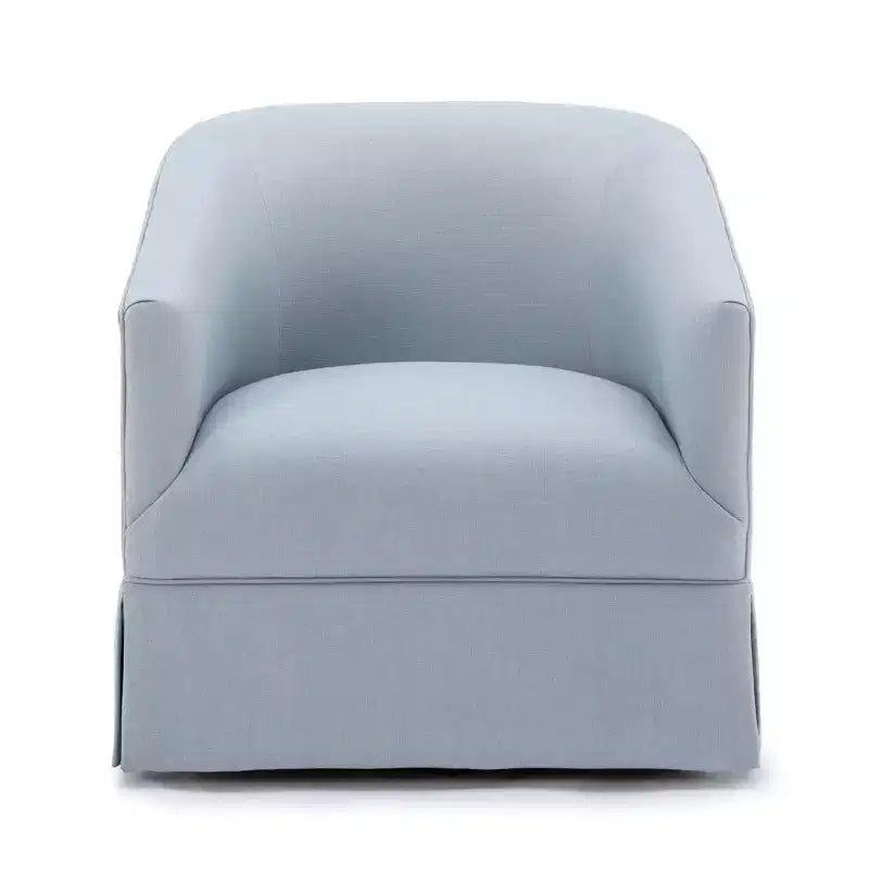 Fauteuil pivotant décoratif à jupe