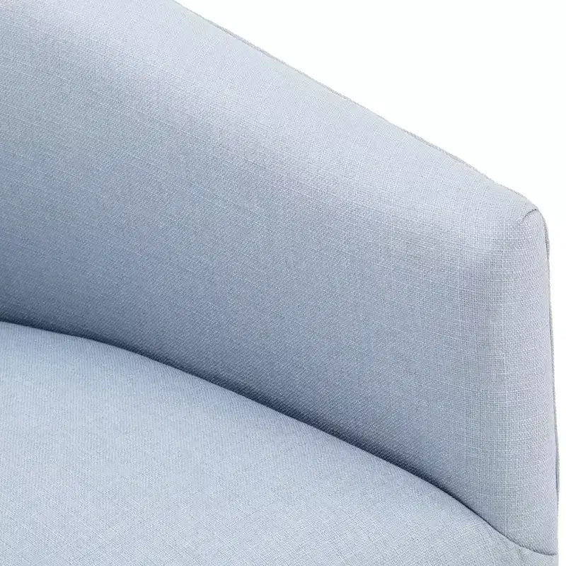 Fauteuil pivotant décoratif à jupe