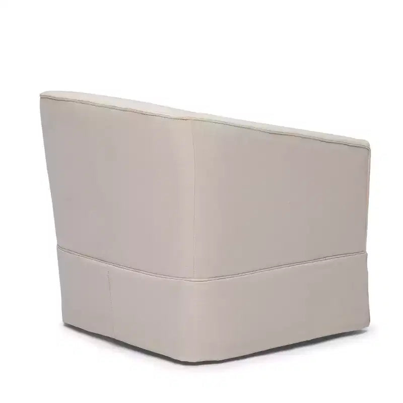Fauteuil pivotant décoratif à jupe