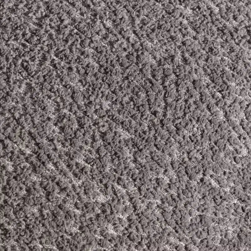 Causeuse incurvée en tissu bouclé bohème de 162 cm avec coussins à ressorts ensachés
