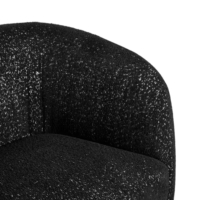 Causeuse incurvée en tissu bouclé bohème de 162 cm avec coussins à ressorts ensachés