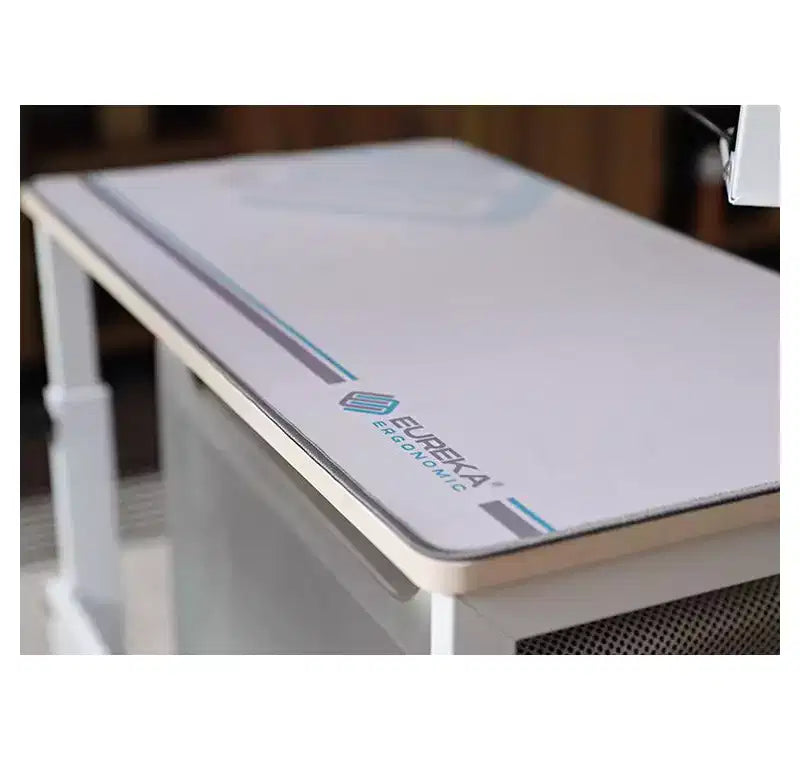 Chariot d'unité centrale mobile réglable en hauteur avec tapis de souris