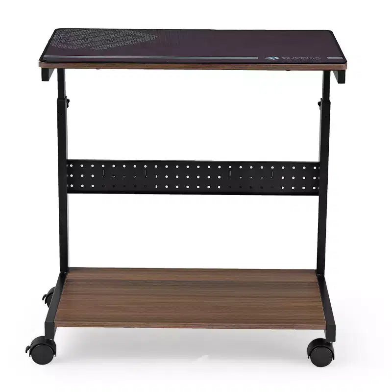Chariot d'unité centrale mobile réglable en hauteur avec tapis de souris