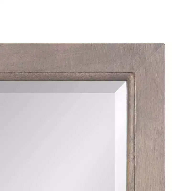Miroir décoratif mural encadré de bois - 24"x18"