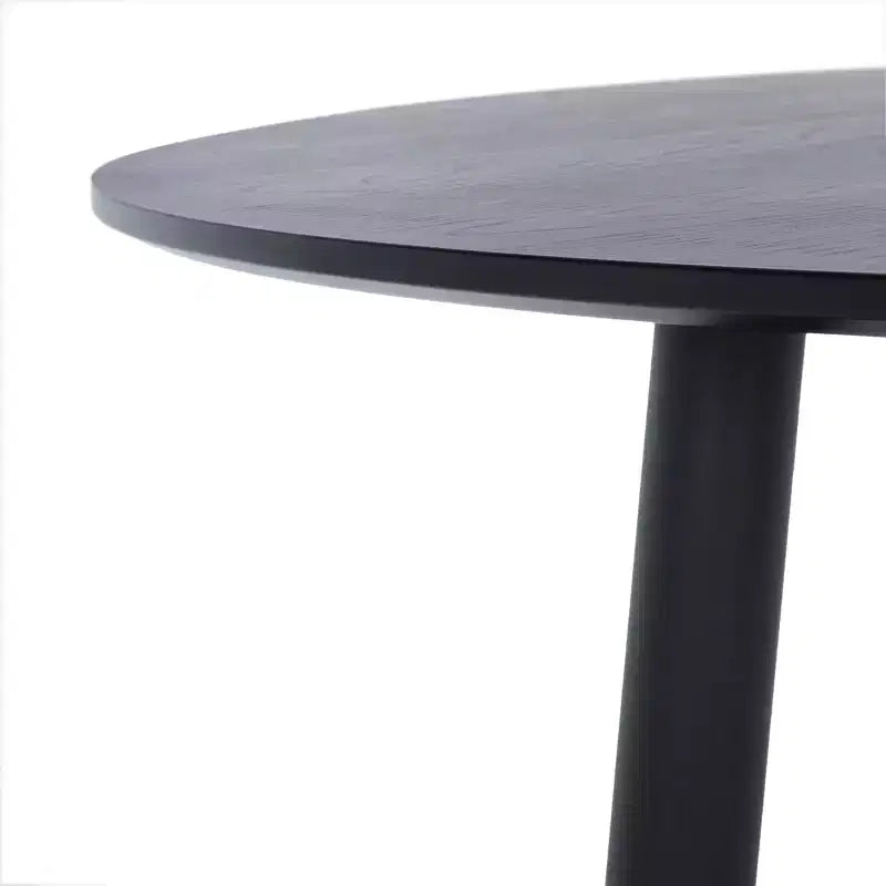 Table à manger ronde - Noir/Or | 120 cm | 4 places