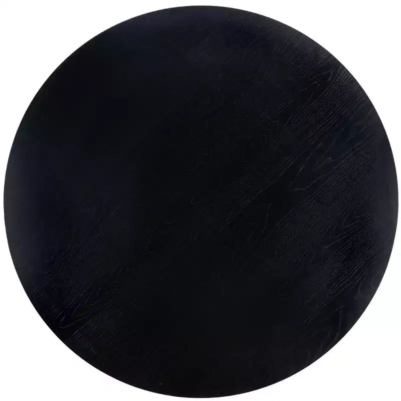 Table à manger ronde - Noir/Or | 120 cm | 4 places