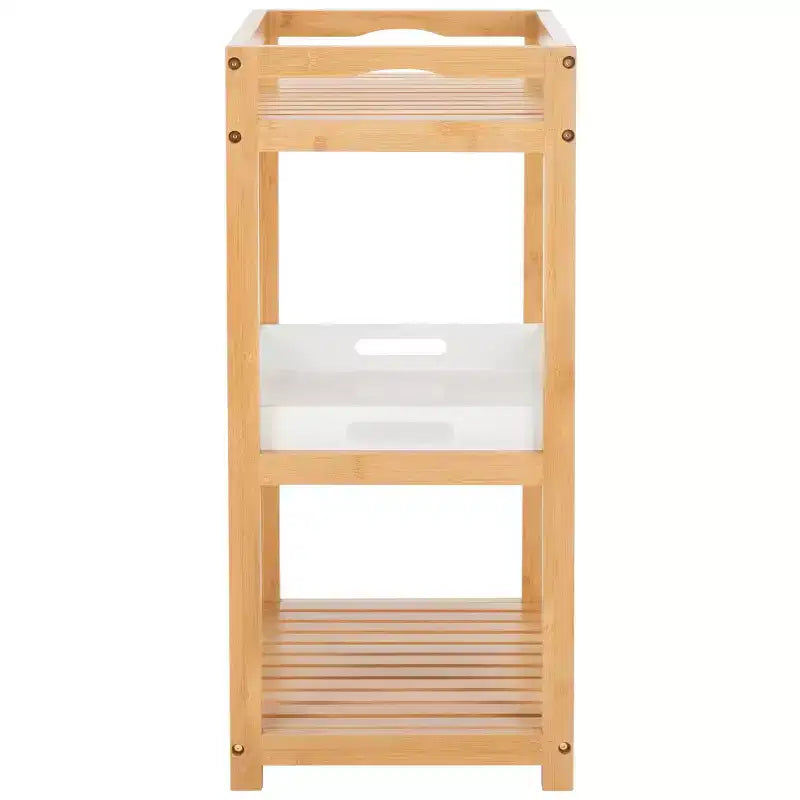 Étagère à 3 niveaux en bambou - Intérieur