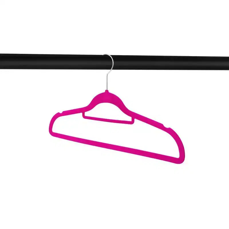 Lot de 120 cintres de qualité supérieure en velours antidérapant avec crochet rotatif à 360°